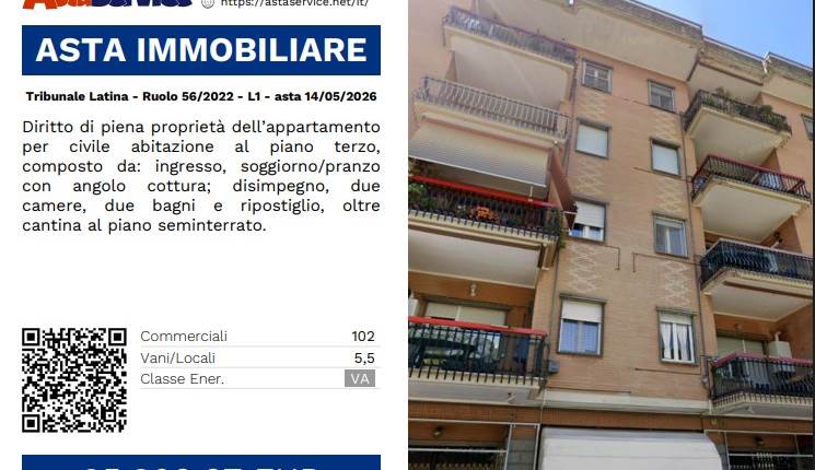 Tribunale Catania - Ruolo 245/2020 - L2 - asta 12/05/2026